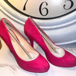 NINE WEST PINK PUMP 8.5